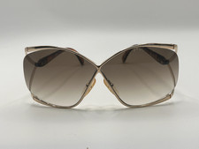 NWT Vintage Christian Dior Butterfly Sunglasses Gold