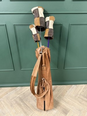 Echtleder Mackenzie Tasche mit Echtleder passenden Kopfbedeckungen