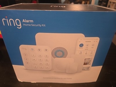 Ring Alarm 8-Piece Kit 2nd Gen Home Security System Works With ALEX