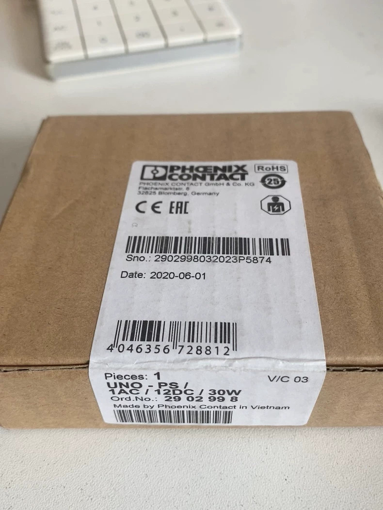Phoenix Contact UNO-PS/1AC/12DC/ 30W 2902998 Power supply