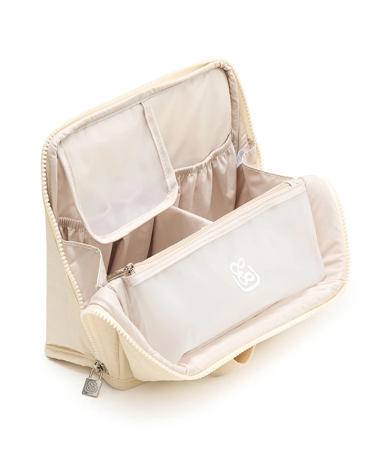 Standing Makeup Bag - Large Waterproof Cosmetic Bag & Toiletry Bag Organizer ...
