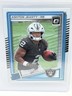 Panini Donruss Optic 2025 Ashton Jeanty Raiders #202 Rated Rookie Football Card