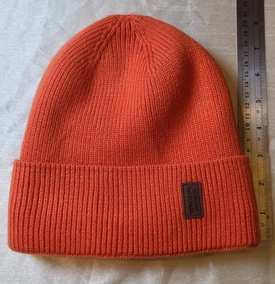 Wmcaps Equipment Knit Cuff Beanie - Orange Winter Hat - One Size Fits All