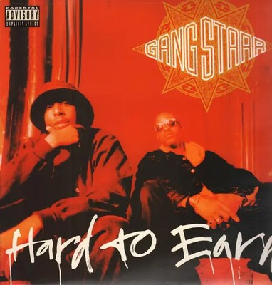 Gang Starr Hard To Earn NEAR MINT Chrysalis Records 2xVinyl LP
