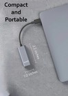 Anker USB-C To Ethernet Adapter Gigabit RJ45 NIB Model A83410A1 Mac or Windows — photo 4