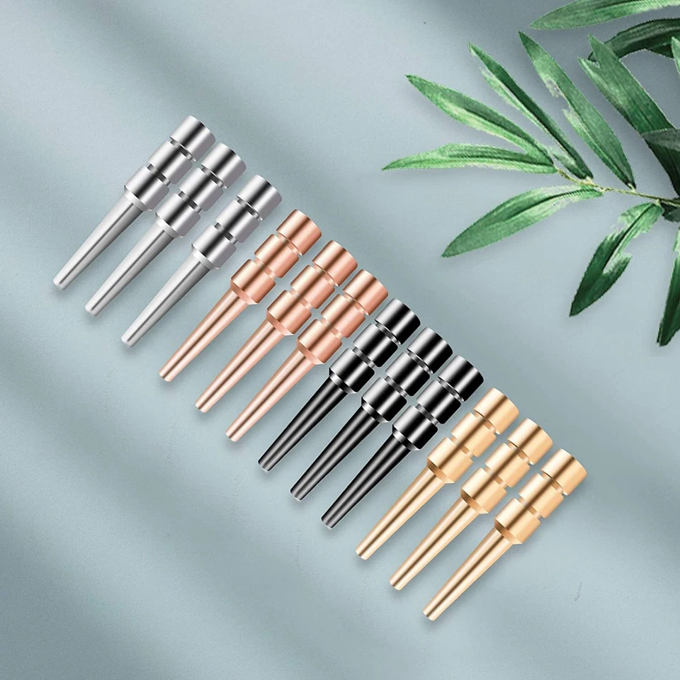 Sets of 12pcs Metal Cribbage Pegs Cribbage Board Pegs Fit 1/ 8 Holes - Image 2 of 4