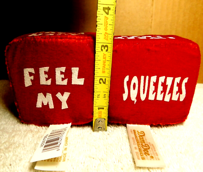 Dan Dee~Collector's Velvet & Foam Dice Love Game For Adults No Box