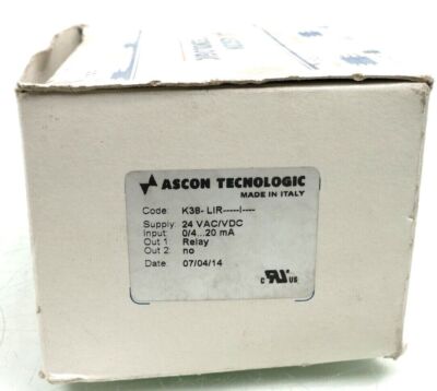 ASCON TECNOLOGIC Temperature Controller K38-LIR