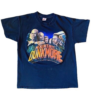 Vintage 90's Nike Mount Dunkmore Shirt Mens Large Jordan Barkley