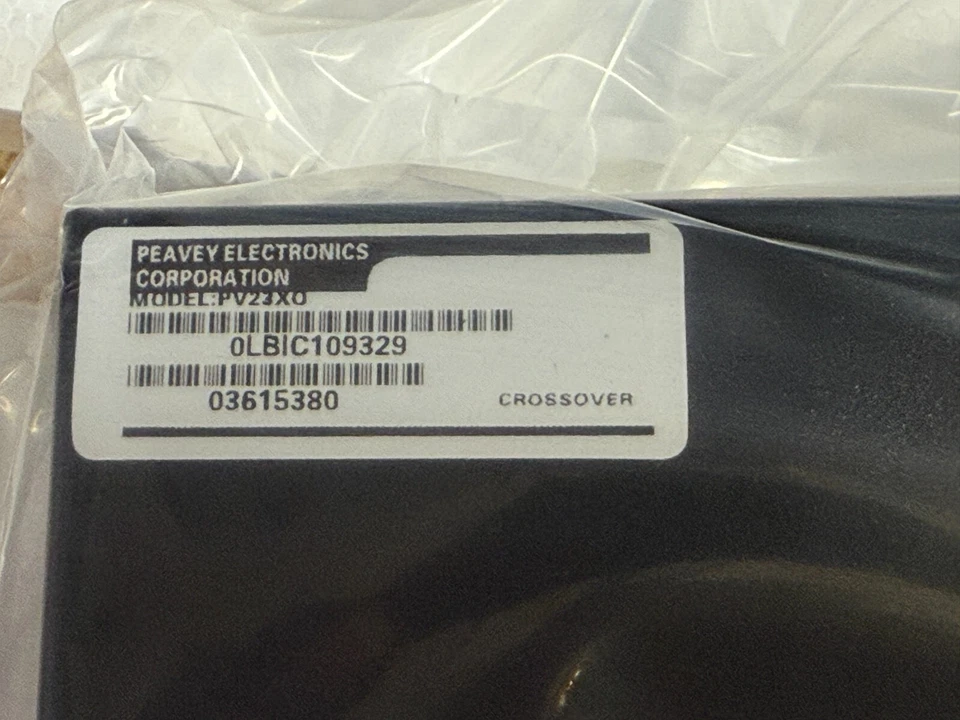 Peavey PV-23XO Rack Mount Crossover - Image 4 of 4