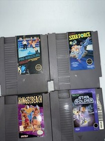 Lot Nes 11 Games Kings Of The Beach, Wrestling Starship Hector ￼ Home Alone 2￼