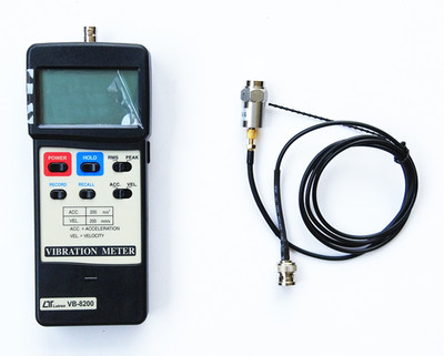 LUTRON VB-8200 Vibration Meter/Tester RMS / RS232 Microvibration 10Hz-1 kHZ Kd