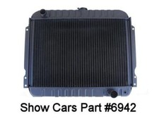 1966 66 BBC 396 CHEVY IMPAPA SS BEL AIR BISCANE 4X RADIATOR W/COOLER MADE IN USA