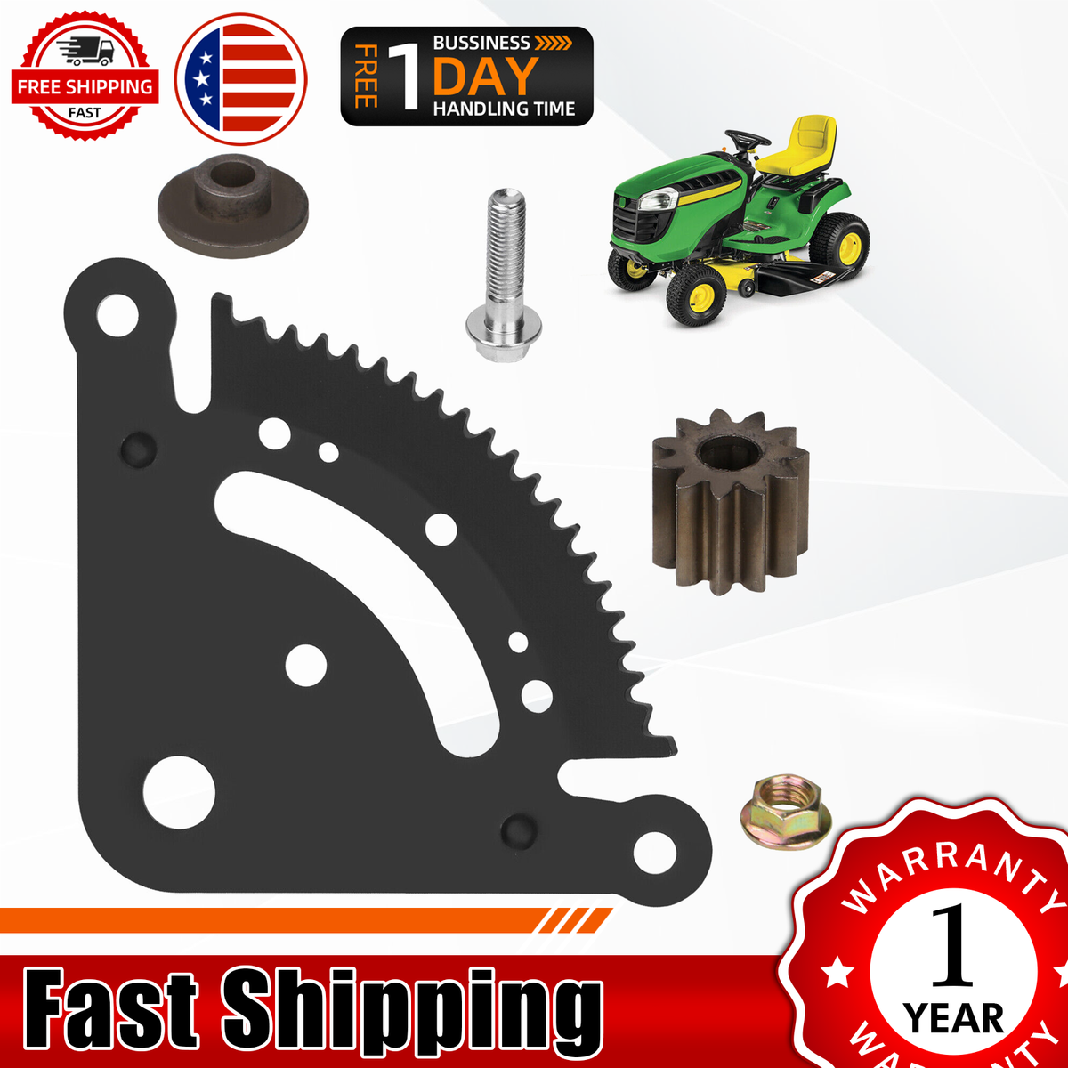 Ricambi Per Retrofit Per Trattori Sterzo Settore Ingranaggio Per Trattorini John Deere Serie L 1 Pz - Foto 7