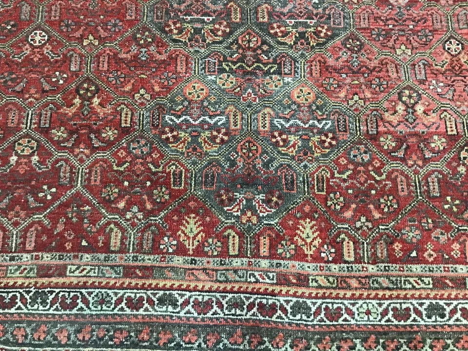 Over Hundreds year old 5'11" x 13' hand knotted Malayer Rug - Image 4 of 4