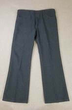 Vintage Wrangler Polyester Pants 38x30 Blue Color