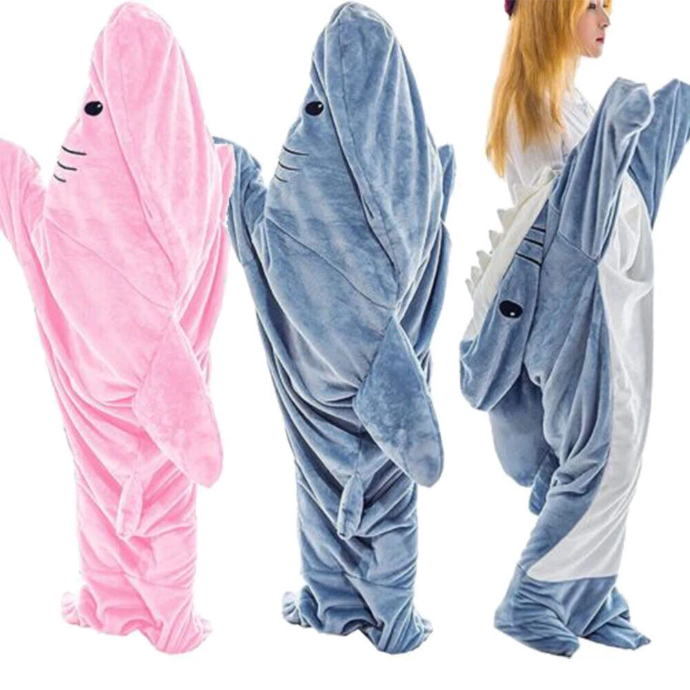 Shark footie online pajamas
