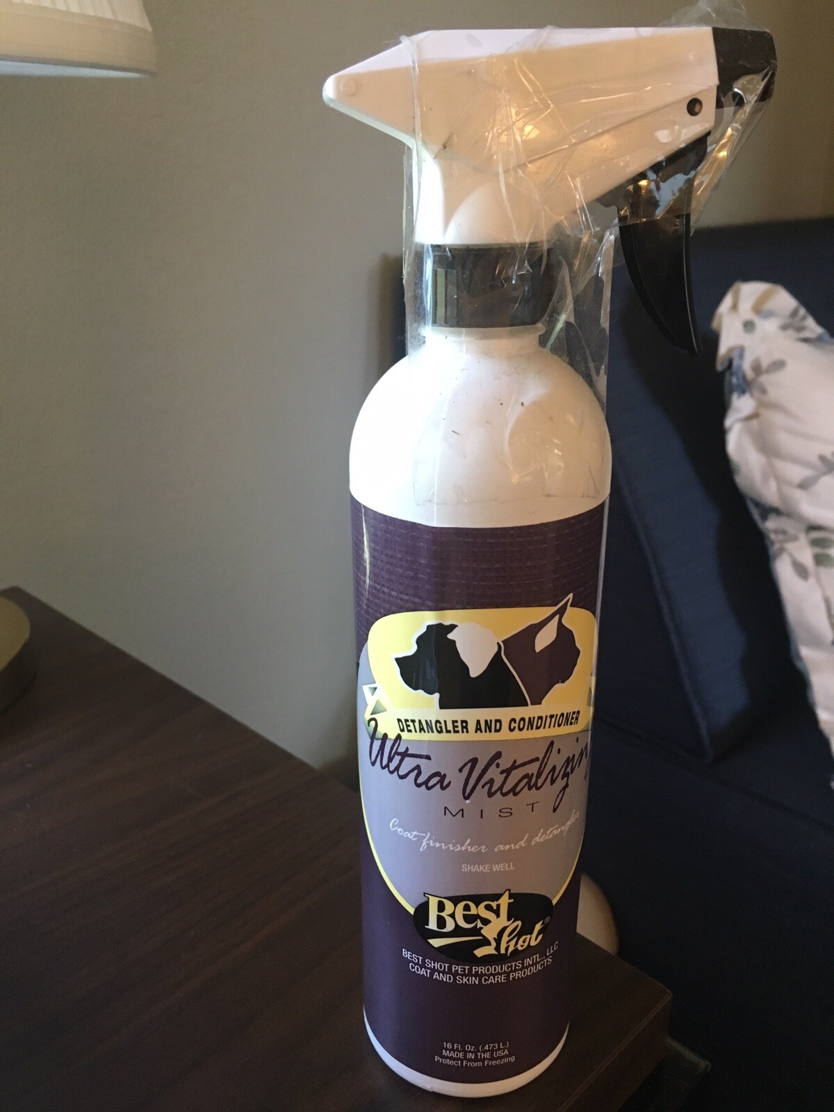 Best Shot Ultra Vitalizing Mist For Cats And Dogs 16-Ounce