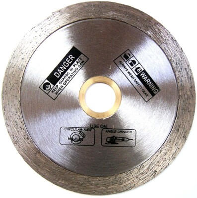 4  Tile Diamond Blade Granite stone Porcelain for use on angle grinder
