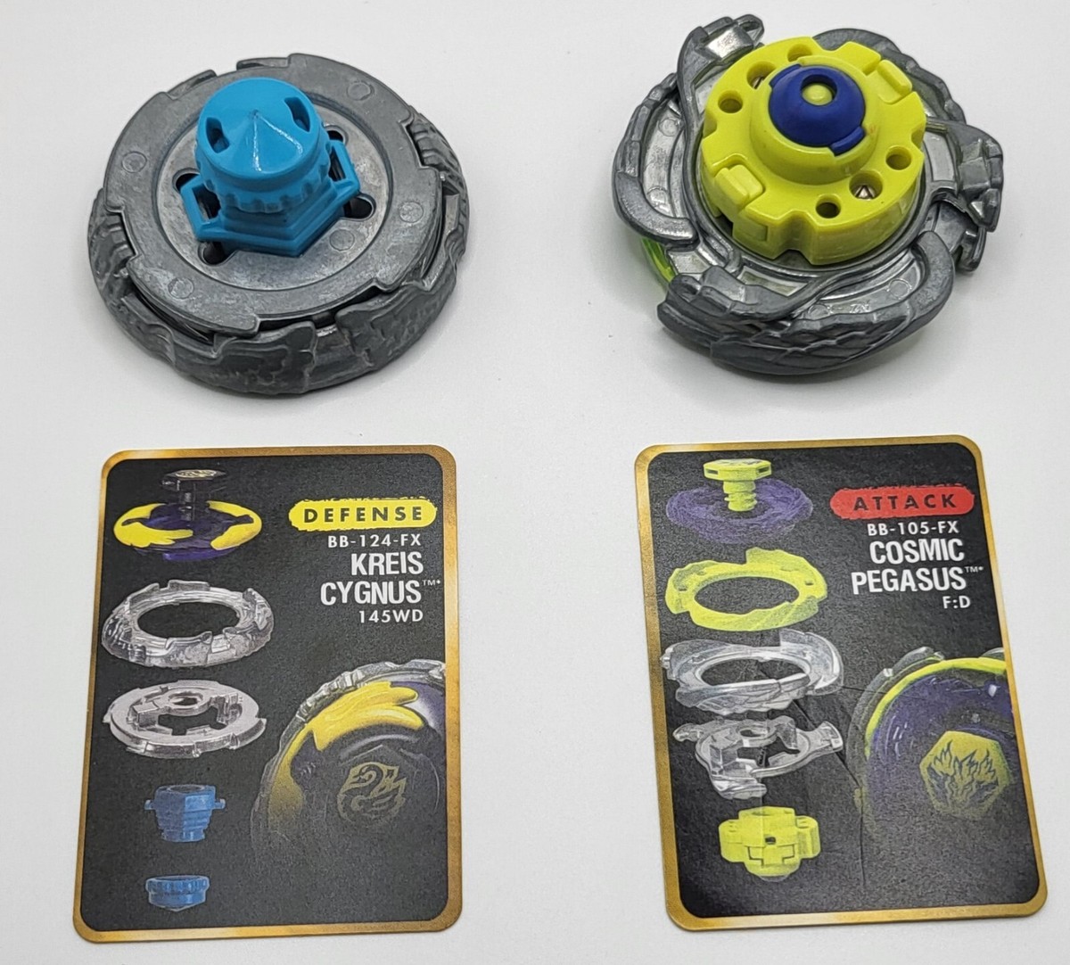 Beyblade Metal Fusion Super Vortex Battle Set Plus 60+ Lot Tomy Hasbro