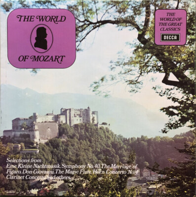 Mozart The World Of Mozart Decca Vinyl LP