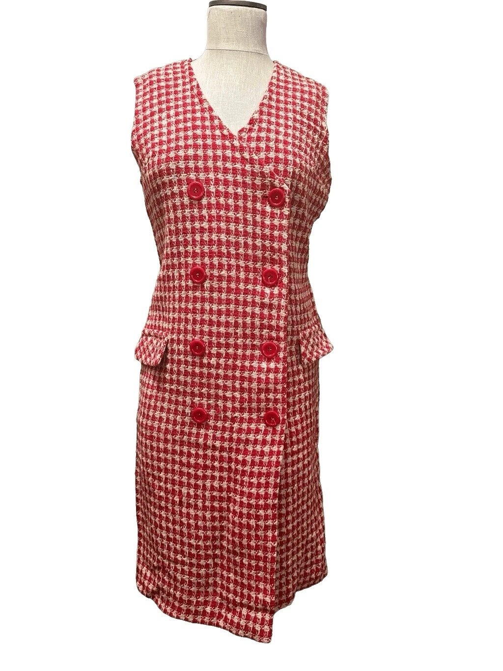 Твидовые винтажные платья для женщин