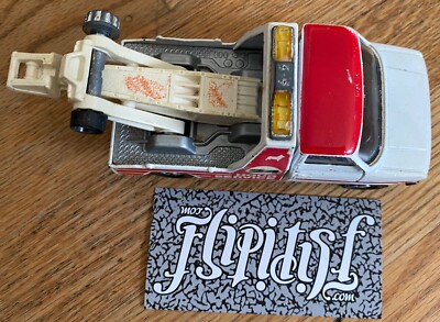 VTG CORGI FORD TRANSIT WRECKER TOW TRUCK CAR TOY GT BRITAIN 24 HOUR SERVICE RARE