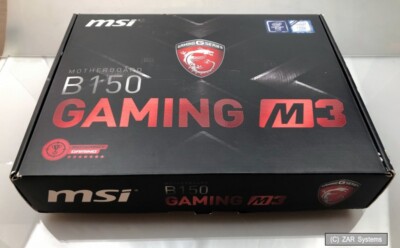 Defekt an Bastler: MSI B150 GAMING M3 Intel B150 So.1151 Dual Channel DDR4 ATX