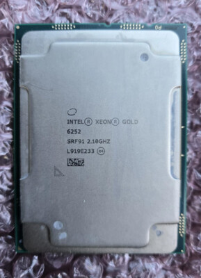 Intel Xeon Gold 6252 2.1GHz 24-Core LGA 3647 CPU / Processor SRF91