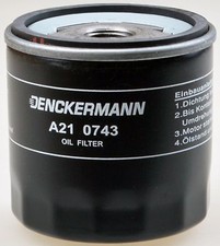 DENCKERMANN A210743 Ölfilter für AUDI SEAT SKODA VW