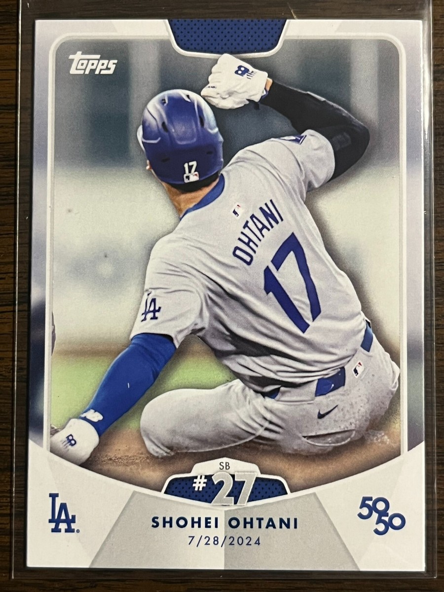 2024 Topps 50/50 #59 Shohei Ohtani Los Angeles Dodgers SB #27 | eBay