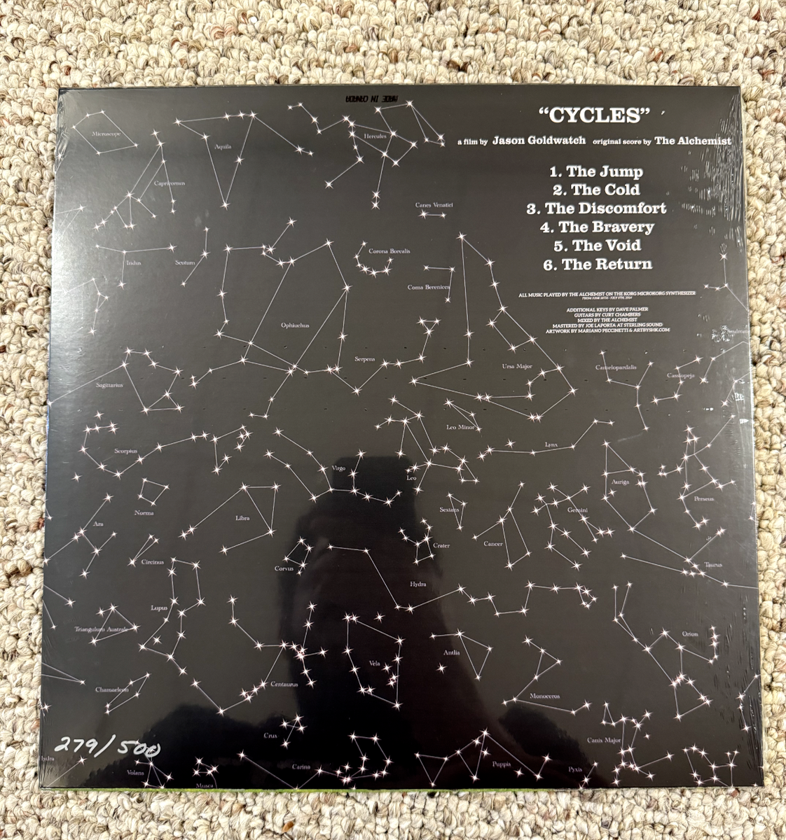 The Alchemist - Cycles LP on limited edition BLACK vinyl