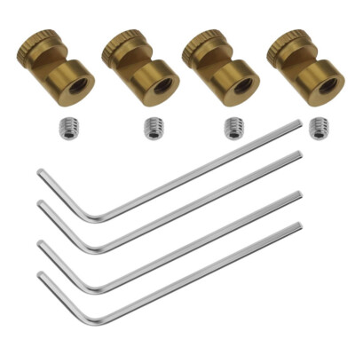 4Sets Gold Thumb Stud Knives For Buck 110 and other Folding knife Accessories US