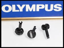 208929 OLYMPUS OMPC REWIND KNOB AND SHAFT REPAIR PART USED OM-PC OM PC