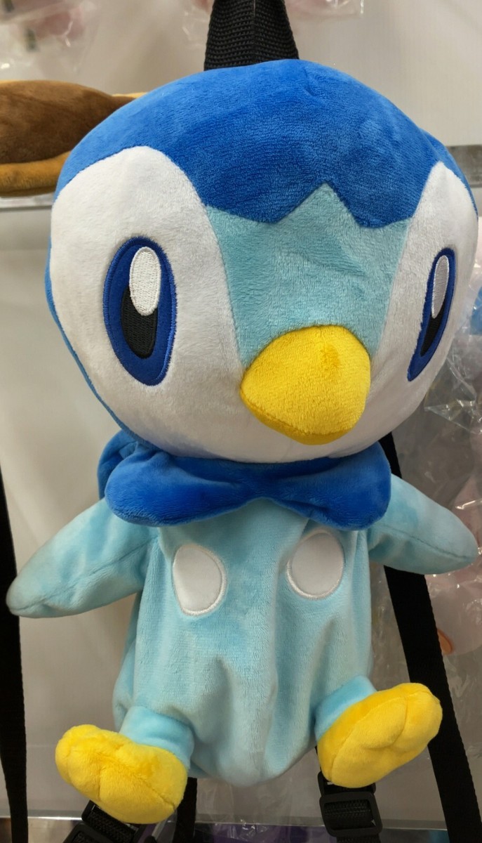 Pokemon Piplup Plush Backpack Pokemon Piplup Plush Backpack PS-0044PL | LASR – LA Style Rush main image 2