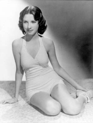 Katherine Kane the young 'Radio' starlet models in 1938 OLD PHOTO