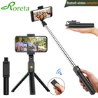 Roreta 3 in 1 Wireless Bluetooth Selfie Stick Foldable Mini Tripod Expandable BL