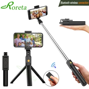Roreta 3 en 1 Stick Bluetooth sans fil pliable Mini Trépied extensible BL