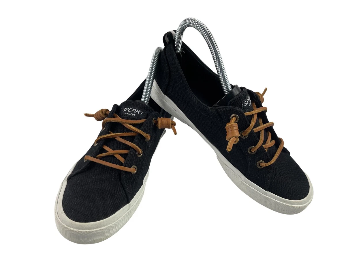 Sperry crest vibe best sale black