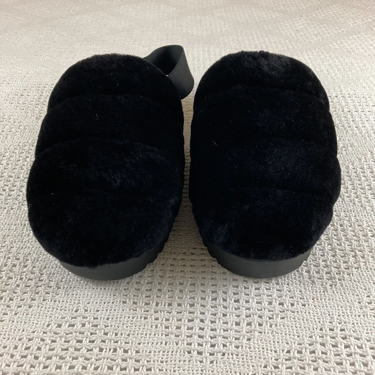 Ugg slippers with heel hot sale
