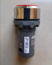 1PC New ABB Metal front ring red flat button CP1-30R-20 #LL
