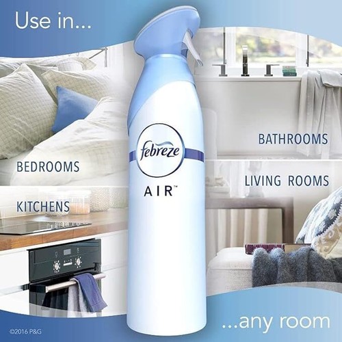 Ambientador Febreze Eliminador de Olores Hogar y Oficina Spray Niebla de Aire - Paquete de 7 - Imagen 7 de 30