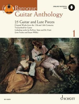 Baroque Guitar Anthology 1, 25 Werke für Gitarre - PORTOFREI VOM FACHHÄNDLER - Bild 1 von 4