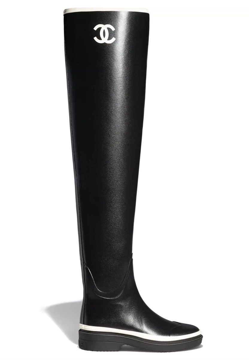 CHANEL M Rubber Boots for Women for sale | eBay