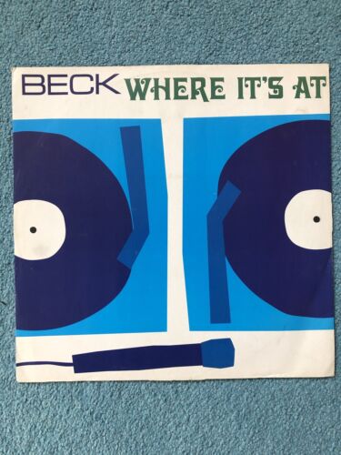 Beck - Where’s It At - 12” Vinyl promotional Rare copy