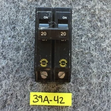 Eaton Type CHQ Classified Breaker 120/240 VAC 20 A 10 kA CHQ220 