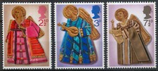 GB 1972 Christmas: Angels set SG 913-915 MNH mint *COMBINED POSTAGE*