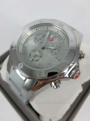 MICHELE Jellybean 38mm Silver Tone Stainless Steel Case with  display picture 1