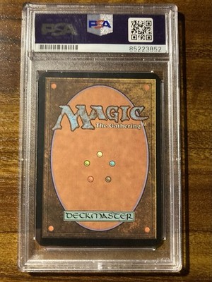 MTG✨Artist Signed UNDERGROUND SEA✨Alpha NM/M PSA Certified 1993