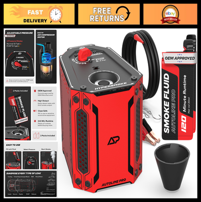 #ad #ad Automotive Smoke Machine EVAP Vacuum Leak Tester Adjustable Pressure Built in $121.99